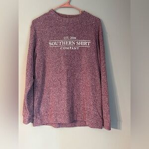 Southern Shirt company loop knit terry pullover.